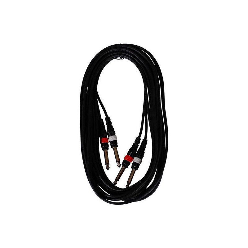 HiEnd - Câble 2 x jack vers 2 x jack (6 mètres)