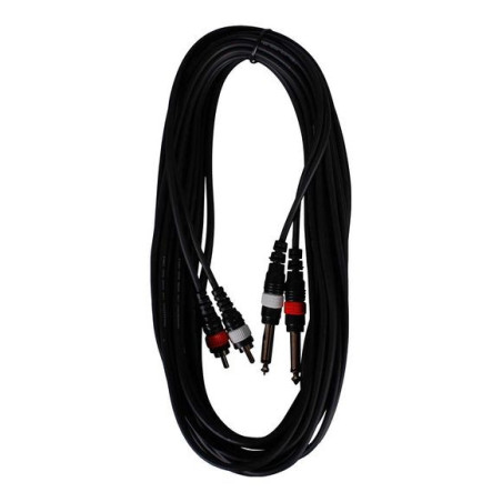 HiEnd - Câble 2 x jack pour câble 2 x phono (6 mètres)