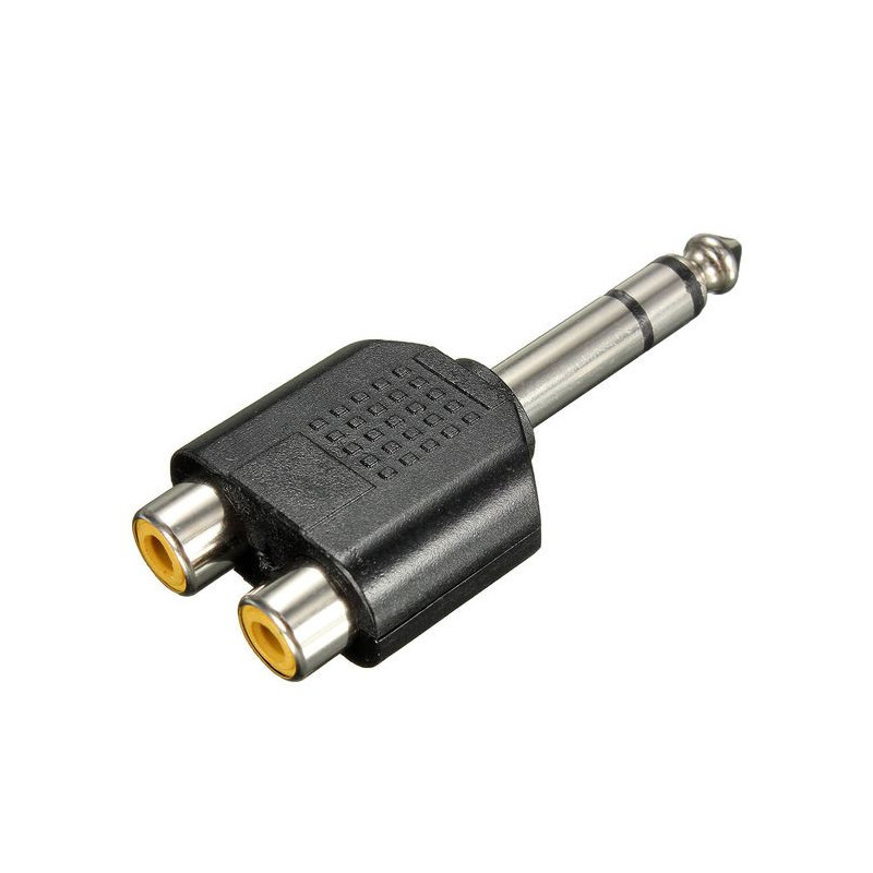 HiEnd - Adaptateur 2 x phono vers jack (stéréo) - HI-SA177