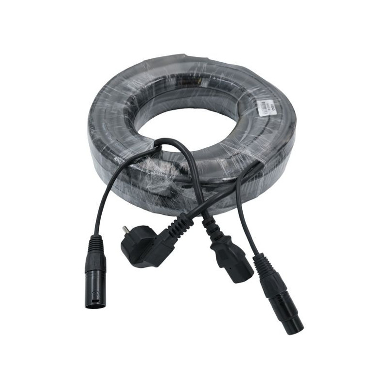 HiEnd - Câble d'alimentation XLR-EUIEC10 et XLR vers XLR (10 mètres)