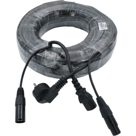 HiEnd - Câble d'alimentation XLR-EUIEC10 et XLR vers XLR (10 mètres)