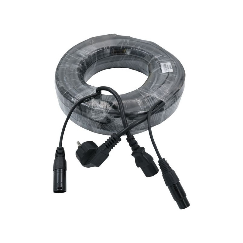 HiEnd - Câble d'alimentation XLR-EUIEC20 et XLR-til-XLR (20 mètres)