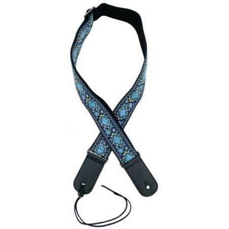 Shelter - Sangle pour guitare et basse motifs floraux - SH-STRAP-205