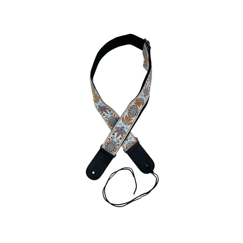 Shelter - Sangle pour guitare et basse motif coloré - SH-STRAP-210