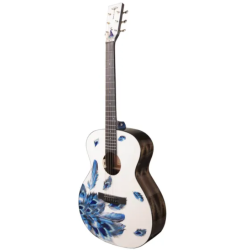 TYMA - Guitare Electro Acoustique (Motif) - V-3E PLUM