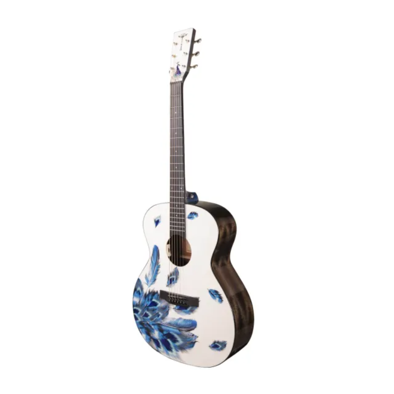 TYMA - Guitare Electro Acoustique (Motif) - V-3E PLUM