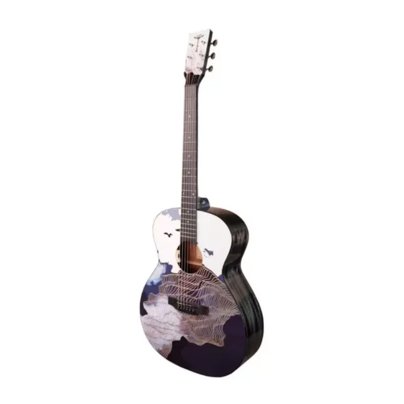 TYMA - Guitare Electro Acoustique (Motif) - V-3E Ukiyoe