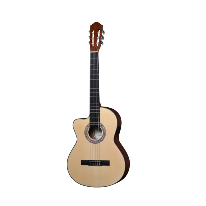SANTANA - Guitare classique gaucher (satinée) - SAN-CL-20L-SA