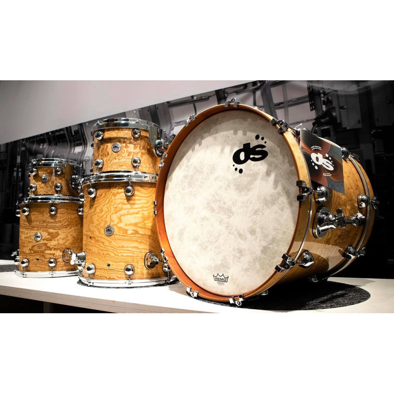 Rebel Custom Shop - 22" 12" 14" 16" - Birch/Mahogany - Tamo Ash Exotic Lacquer Finish