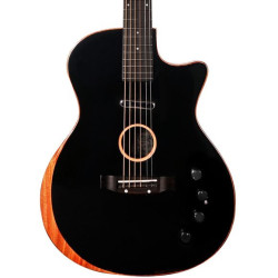 TYMA - Guitare hybride Electro/Acoustique (Noire) - TY-TE1-BK