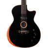 TYMA - Guitare hybride Electro/Acoustique (Noire) - TY-TE1-BK