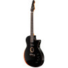 TYMA - Guitare hybride Electro/Acoustique (Noire) - TY-TE1-BK