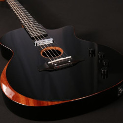 TYMA - Guitare hybride Electro/Acoustique (Noire) - TY-TE1-BK