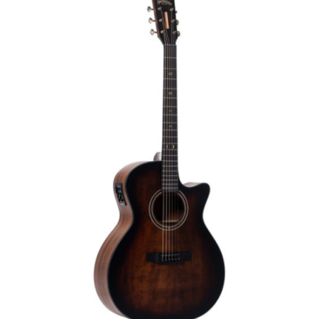SANTANA - Guitare western marron - SAN-PL-G14-BRS