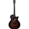 SANTANA - Guitare western marron - SAN-PL-G14-BRS