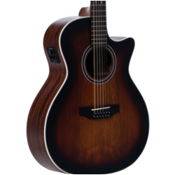 SANTANA - Guitare 12 cordes brown burst - SAN-SU-G94-12-BRS