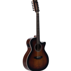 SANTANA - Guitare 12 cordes brown burst - SAN-SU-G94-12-BRS