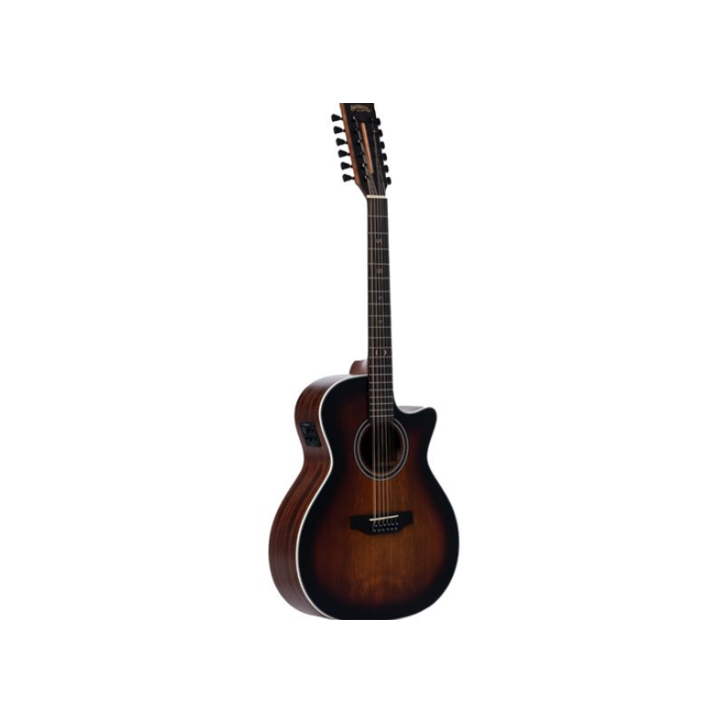SANTANA - Guitare 12 cordes brown burst - SAN-SU-G94-12-BRS
