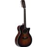 SANTANA - Guitare 12 cordes brown burst - SAN-SU-G94-12-BRS