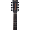 SANTANA - Guitare 12 cordes brown burst - SAN-SU-G94-12-BRS