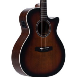 SANTANA - Guitare acoustique brown burst - SAN-SU-G94-BRS