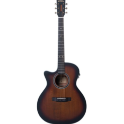 SANTANA - Guitare acoustique gaucher brown burst - SAN-SU-G94-LEFT-BRS