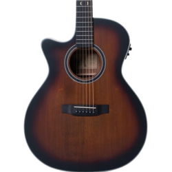 SANTANA - Guitare acoustique gaucher brown burst - SAN-SU-G94-LEFT-BRS