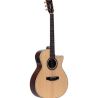 SANTANA - Guitare acoustique bois naturel - SAN-SU-G94-NS