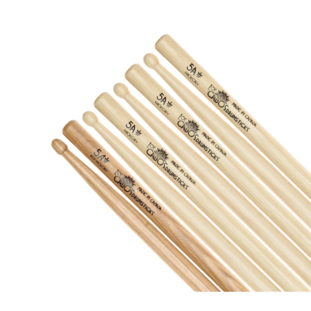 Pack 5A - 3 white Hickory + 1 Red Hickory - LCD5A4PACK