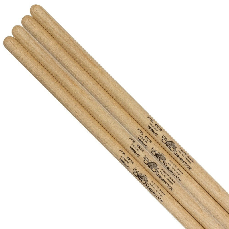 Hickory - Timbales Sticks 7/16"