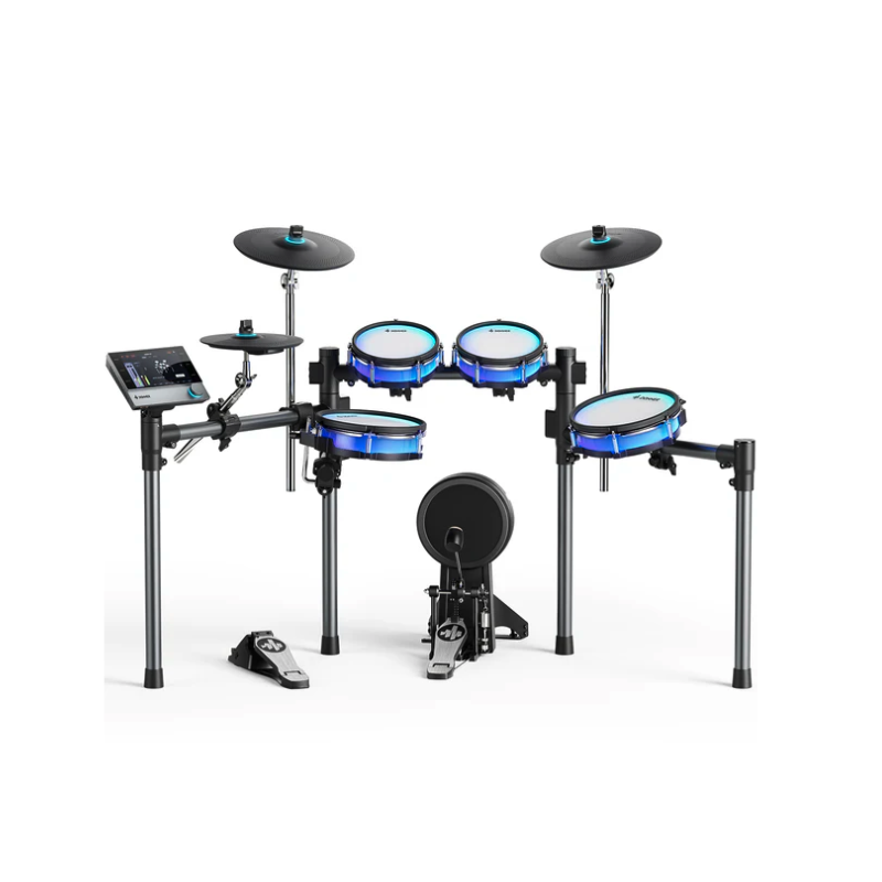 Donner - BackBeat batterie électronique - kit 8 pièces + Led