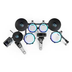 Donner - BackBeat batterie électronique - kit 8 pièces + Led