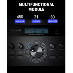 Donner - DED-200 MAX Electronic Drum Set