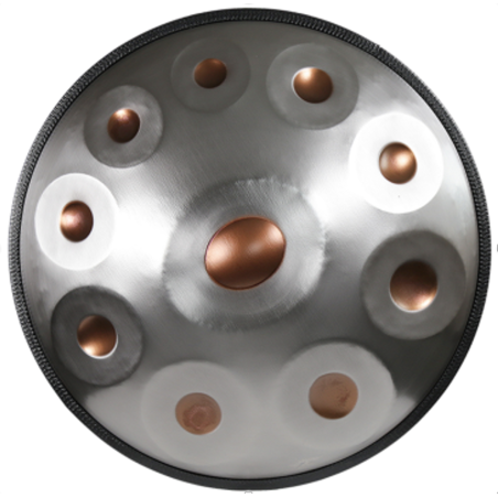 Solar Percussion - Handpan - Vega Gold (9 notes)