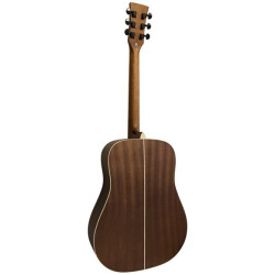 SANTANA - Guitare acoustique (noire satinée) - SAN-PL-D11-BK