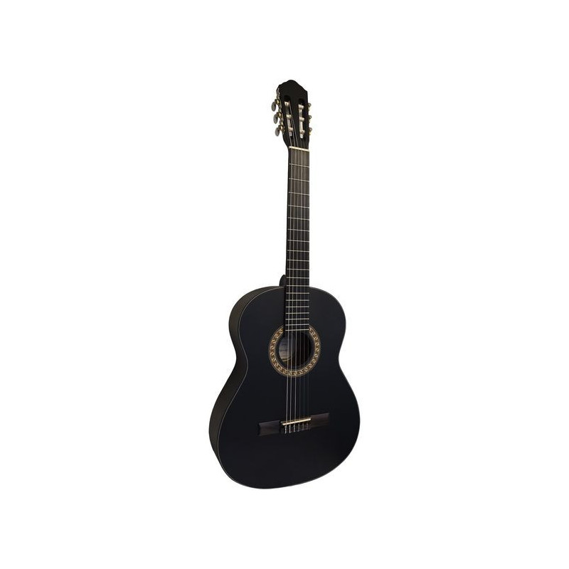 SANTANA - Guitare classique (noire) - SAN-CL-18-MBK