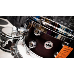 Rebel Custom Shop - 20" 10" 12" 14" - Erable Américain - Rat Rod Amaranth SS finish