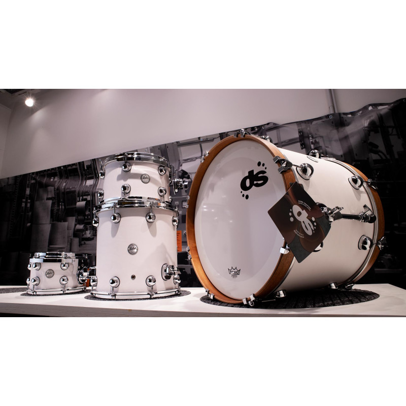 Rebel Custom Shop - 20" 10" 12" 14" - All Maple - Snow White WBS