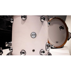 Rebel Custom Shop - 20" 10" 12" 14" - All Maple - Snow White WBS