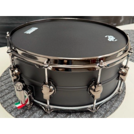 Caisse Claire - DS DRUM : 14"x6" - Acier - Total Black édition limitée