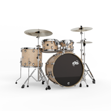 GROOVE MASTER - Studio kit : 22" 10" 12" 16" + CC 14" - Natural (Satin)