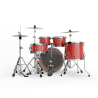 GROOVE MASTER - Studio kit : 22" 10" 12" 16" + CC 14" - Spicy Red (Lacquer)