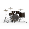 GROOVE MASTER - Club kit : 20" 10" 12" 14" + CC 14" - Black Mist (Satin)