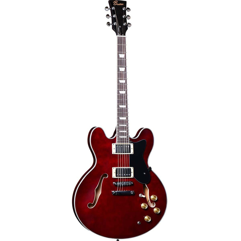 Beaton - Guitare électrique Graceful (Red) - WR