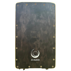 Al Andalus - Cajon - Solea double corde parallèle (Gris)