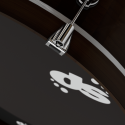 GROOVE MASTER - Studio kit : 22" 10" 12" 16" + CC 14" - Black Mist (Satin)