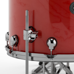 GROOVE MASTER - Studio kit : 22" 10" 12" 16" + CC 14" - Spicy Red (Lacquer)