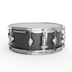 GROOVE MASTER - Caisse claire 14x5,5" (Bouleau) - Black Galaxy (Rodoïd)