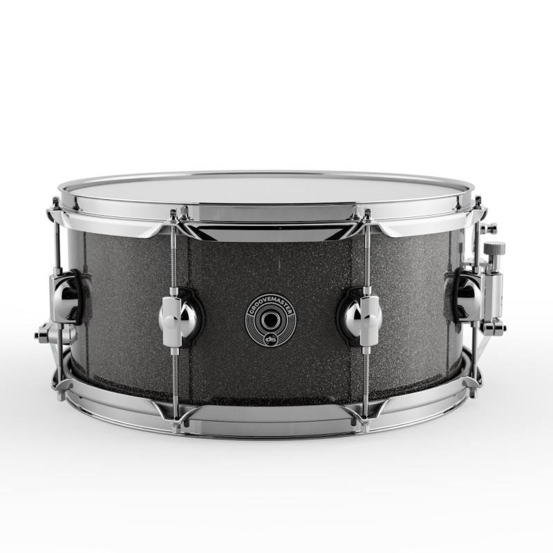 GROOVE MASTER - Caisse claire 14x6,5" (Bouleau) - Black Galaxy (Rodoïd)
