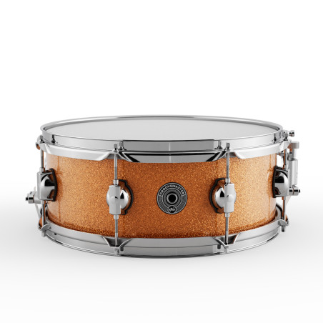 GROOVE MASTER - Caisse claire 14x5,5" (Bouleau) - Orange Galaxy (Rodoïd)